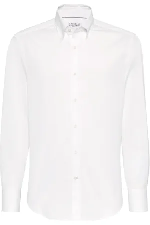 Brunello Cucinelli Button-down poplin shirt