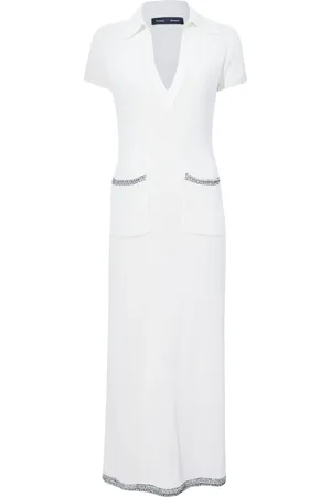 Proenza Schouler Contrast-trim knit dress