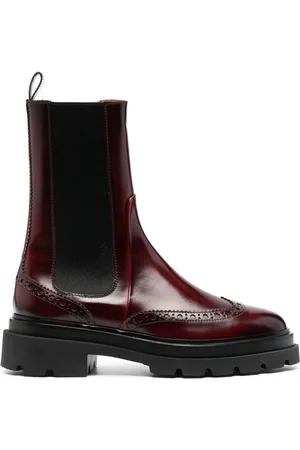 santoni Oxford-panel boots