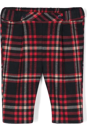 PATACHOU Tartan-check trousers