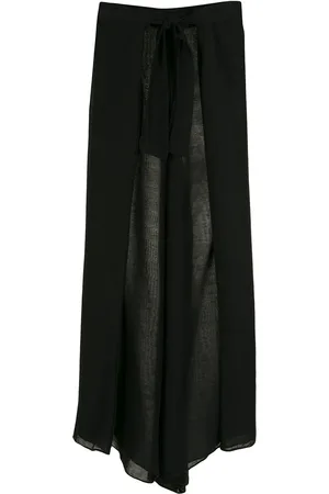AMIR SLAMA Box-pleat palazzo pants