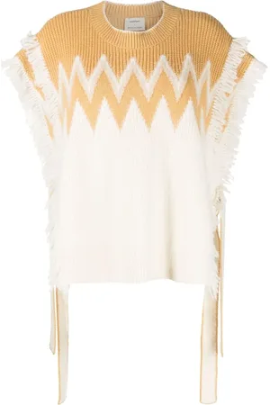 Onefifteen Fringe-detail knit top