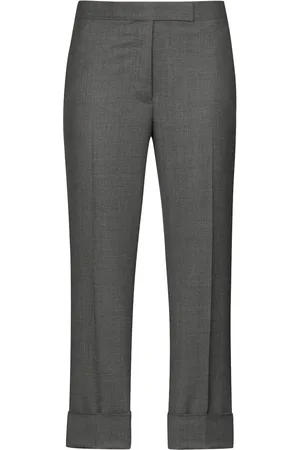 Thom Browne Cropped slim leg trousers