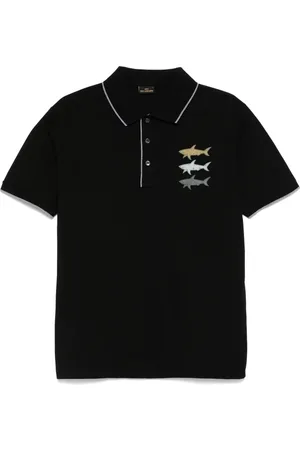 Paul & Shark Logo-print polo shirt