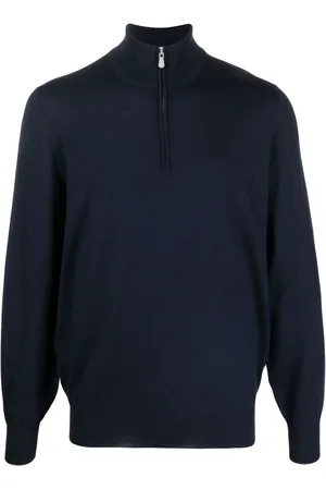 Brunello Cucinelli Half-zip neck jumper