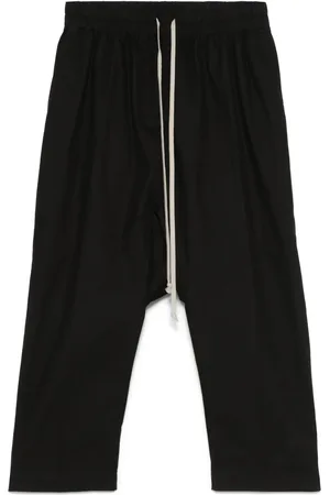 Rick Owens Drawstring cropped trousers