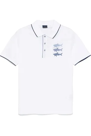 Paul & Shark Logo-print polo shirt