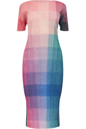 PLEATS PLEASE ISSEY MIYAKE Pleated midi dress