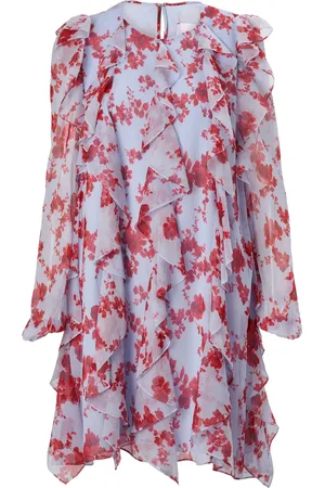 Carolina Herrera Floral-print chiffon dress
