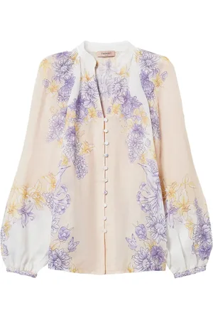 Twin-Set Floral-print blouse