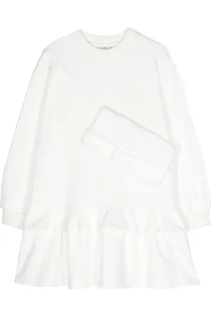 Fendi Ruffled cotton dress
