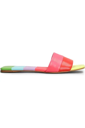 CARRANO Striped flat sandals