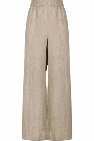 Fabiana Filippi Wide-leg linen trousers