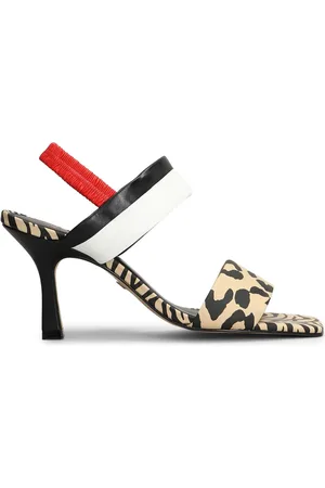 CARRANO 90mm animal-print sandals