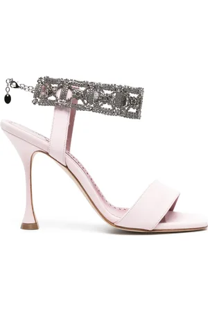 Manolo Blahnik Lierasan 105mm suede sandals