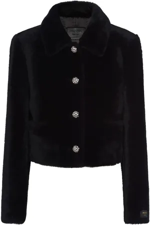 Prada Cropped shearling jacket