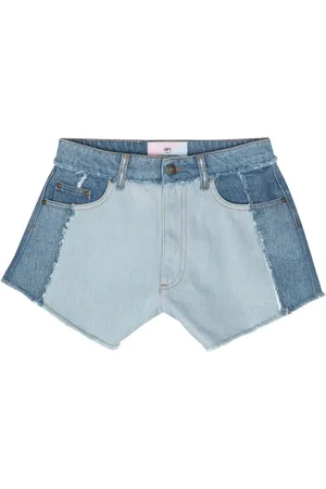 Chiara Ferragni Logo-patch denim shorts