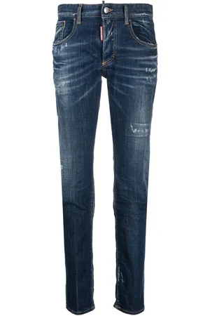 Dsquared2 24/7 distressed skinny jeans