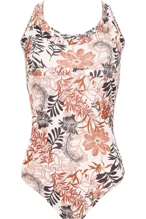 AMIR SLAMA Floral-print swimsuit