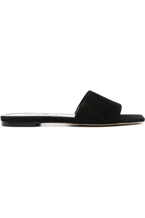 Aeyde Anna suede slides