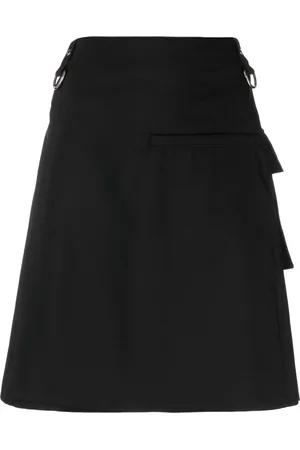 Givenchy D-ring-embellished A-line skirt