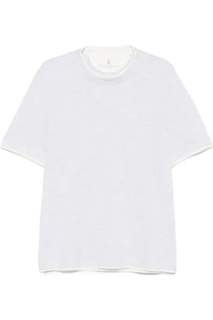 Brunello Cucinelli Faux-layered T-shirt