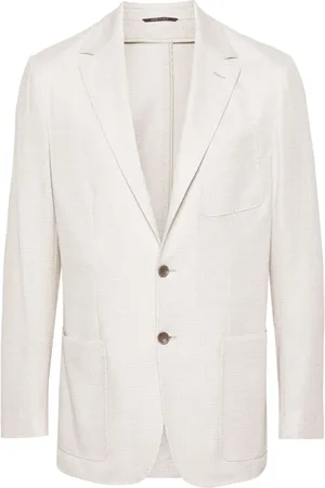 CANALI M??lange-effect blazer
