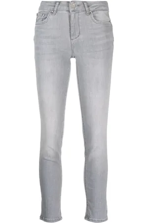Liu Jo Logo-patch skinny jeans