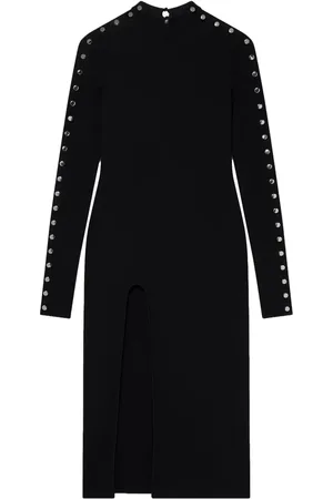Stella McCartney Long-sleeve leg-slit dress