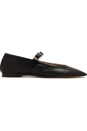 Le Monde Beryl Buckle-fastening leather Mary Janes