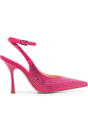 Liu Jo Embellished pointed-toe pumps