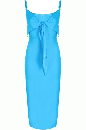 Patou Tie-detail midi dress