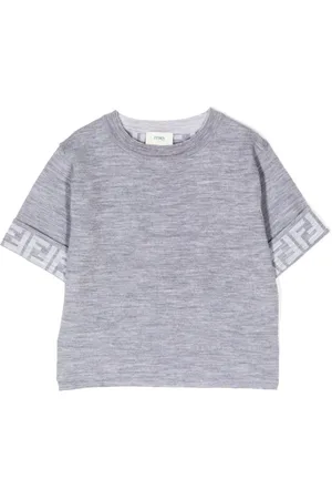 Fendi Logo-print round-neck T-shirt