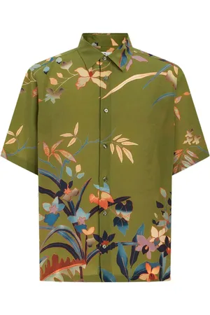 Etro Floral-print silk shirt