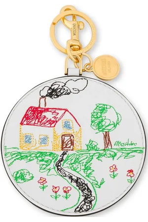 Moschino Embroidered keyring