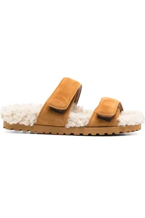 Gia Borghini Alvine Ugh faux-shearling slides