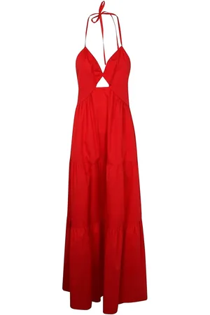 Twin-Set Cut-out maxi dress