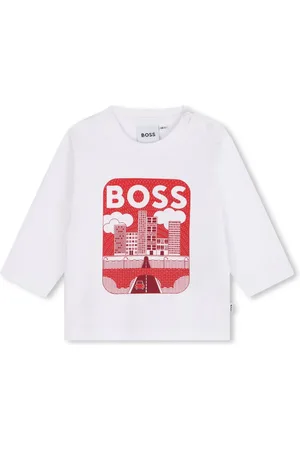 HUGO BOSS Logo-print cotton T-shirt