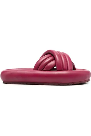 Isabel Marant Cross-strap platform slides