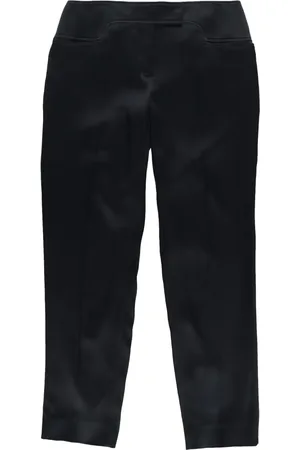 Tom Ford Pressed-crease tapered-leg trousers