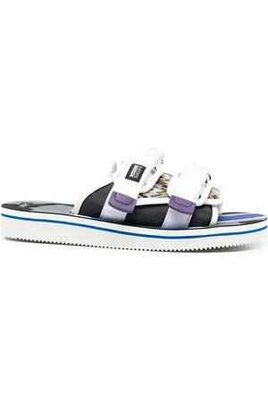 SUICOKE Double touch-strap panelled slides