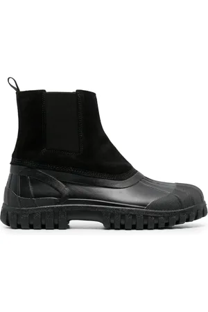 Diemme Suede-panelled ankle boots