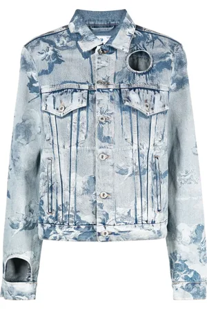 OFF-WHITE Sky Meteor denim jacket
