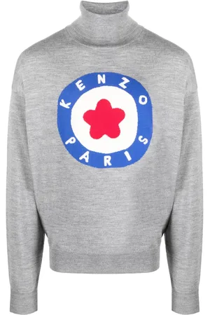 Kenzo Roll-neck fine-knit jumper