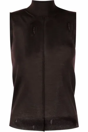 AMIRI High neck cashmere vest