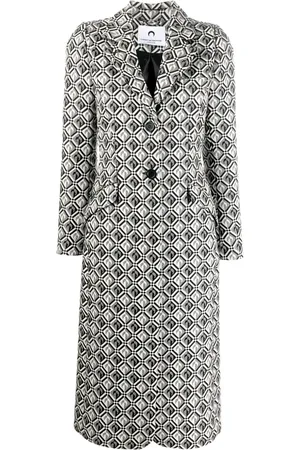 Marine Serre Moon Diamant tailored coat