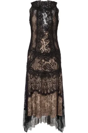 Alberta Ferretti Lace midi dress