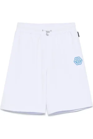 Philipp Plein Logo-print track shorts