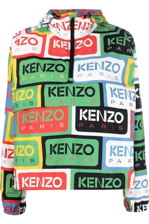 Kenzo Logo-print hooded jacket