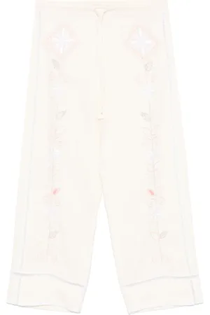FORTE FORTE Embroidered trousers